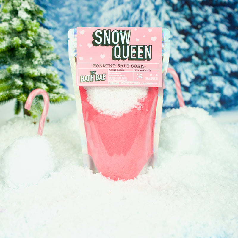 Snow Queen Foaming Salt Soak 500g