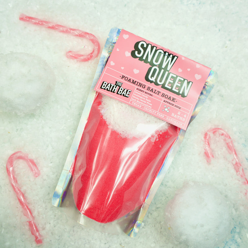 Snow Queen Foaming Salt Soak 500g