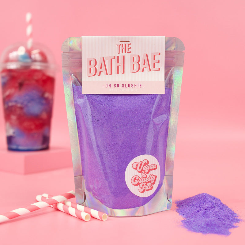 The Bath Bae Oh So Slushie Bath Bomb Sparkle Dust